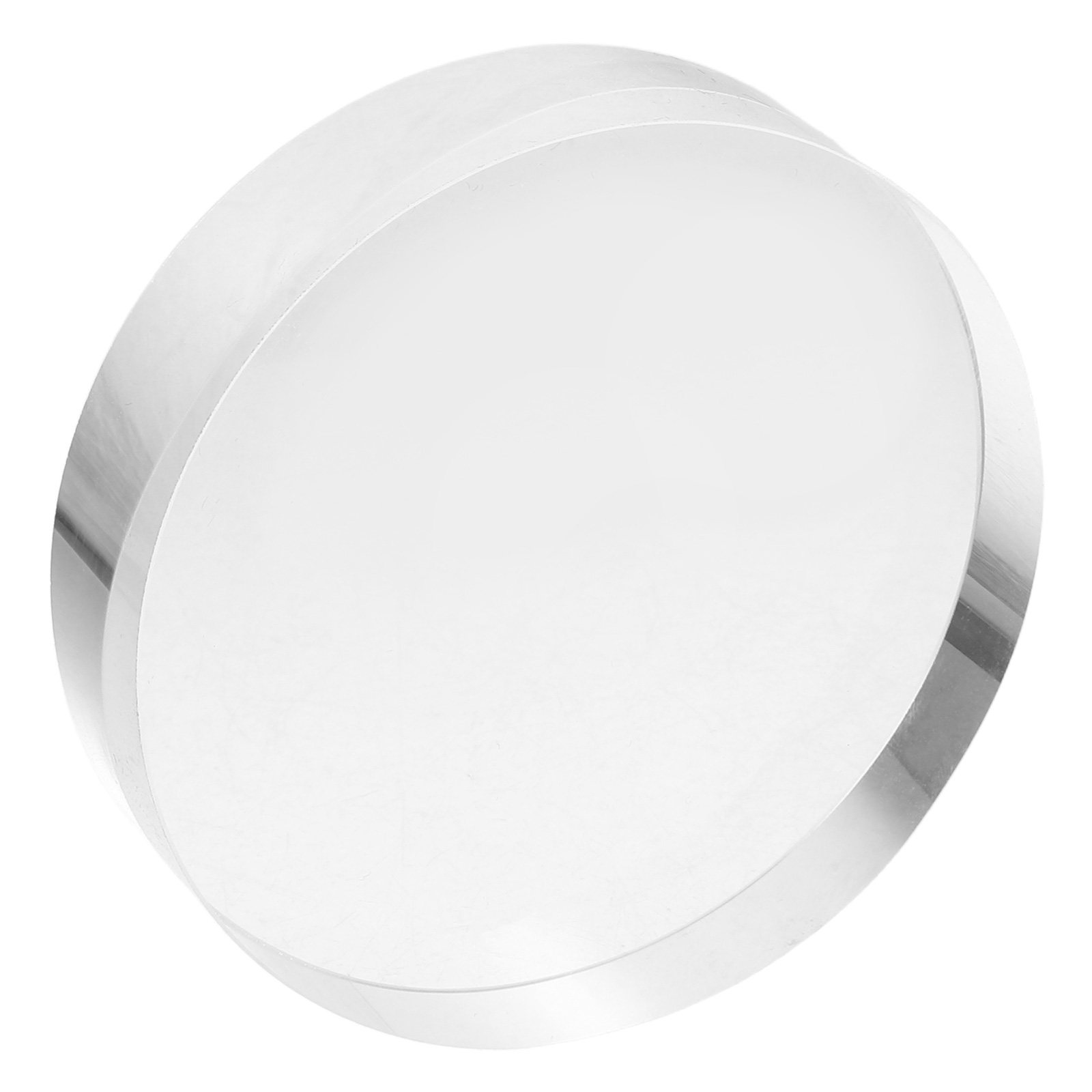 Paper Weight Crystal - Presse-papiers rond en verre transparent, cristallin,