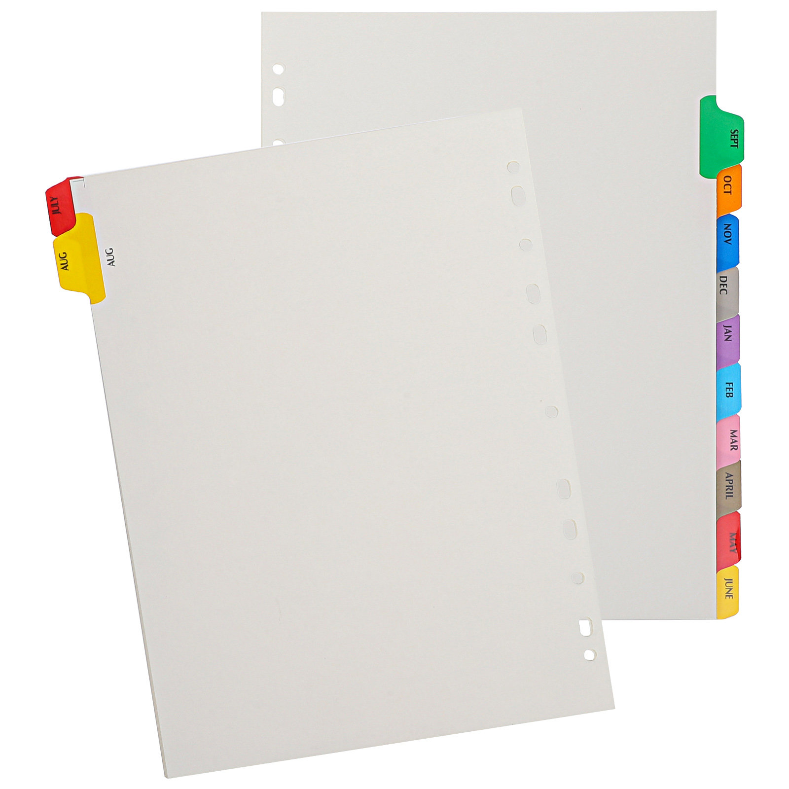 12 intercalaires pour classeur - Tab Divider A4 avis et prix