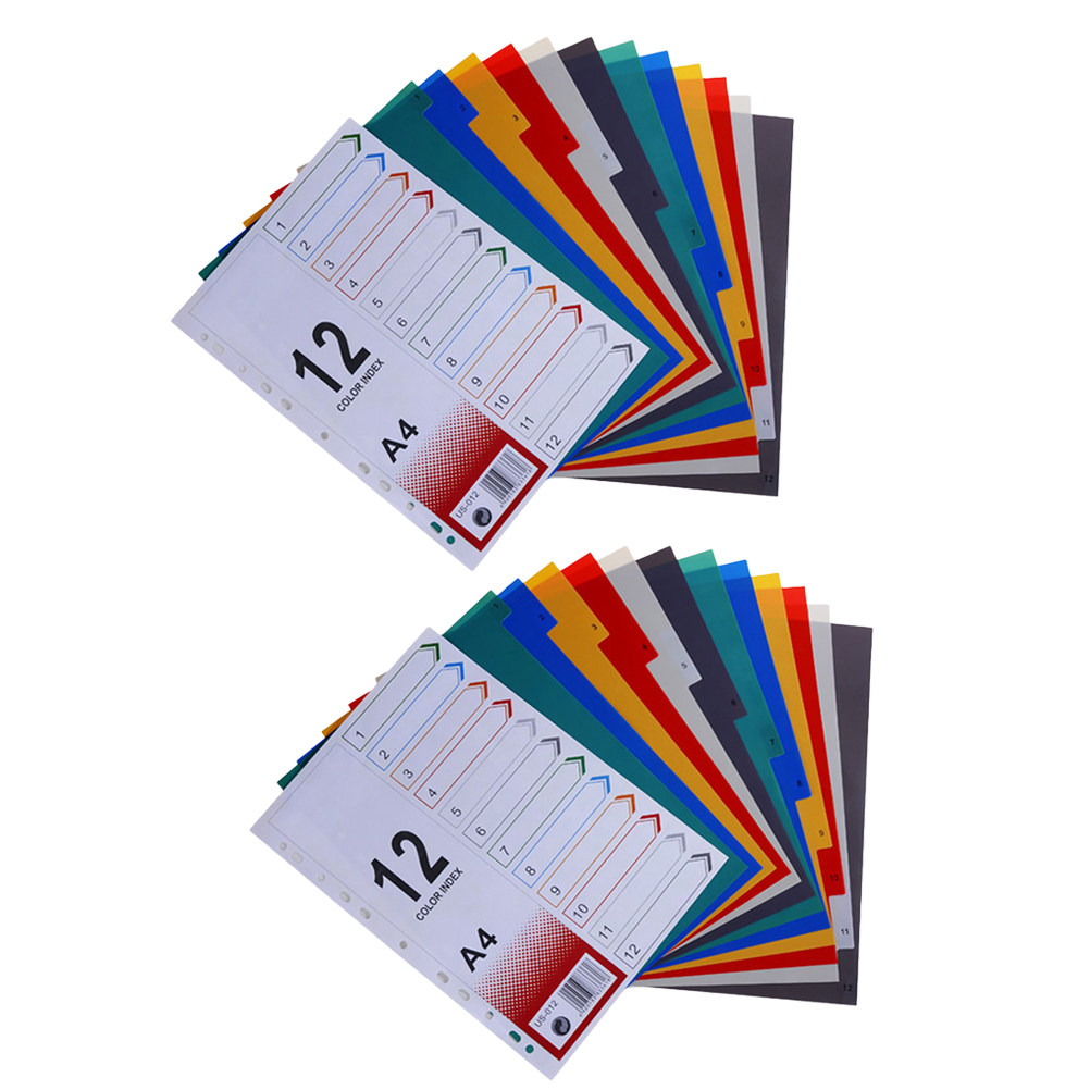 2 pièces de recharges de papie - Tab Divider A4 avis et prix